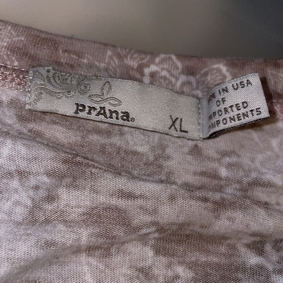 Prana Tilly floral long sleeve crewneck top - Picture 7 of 7